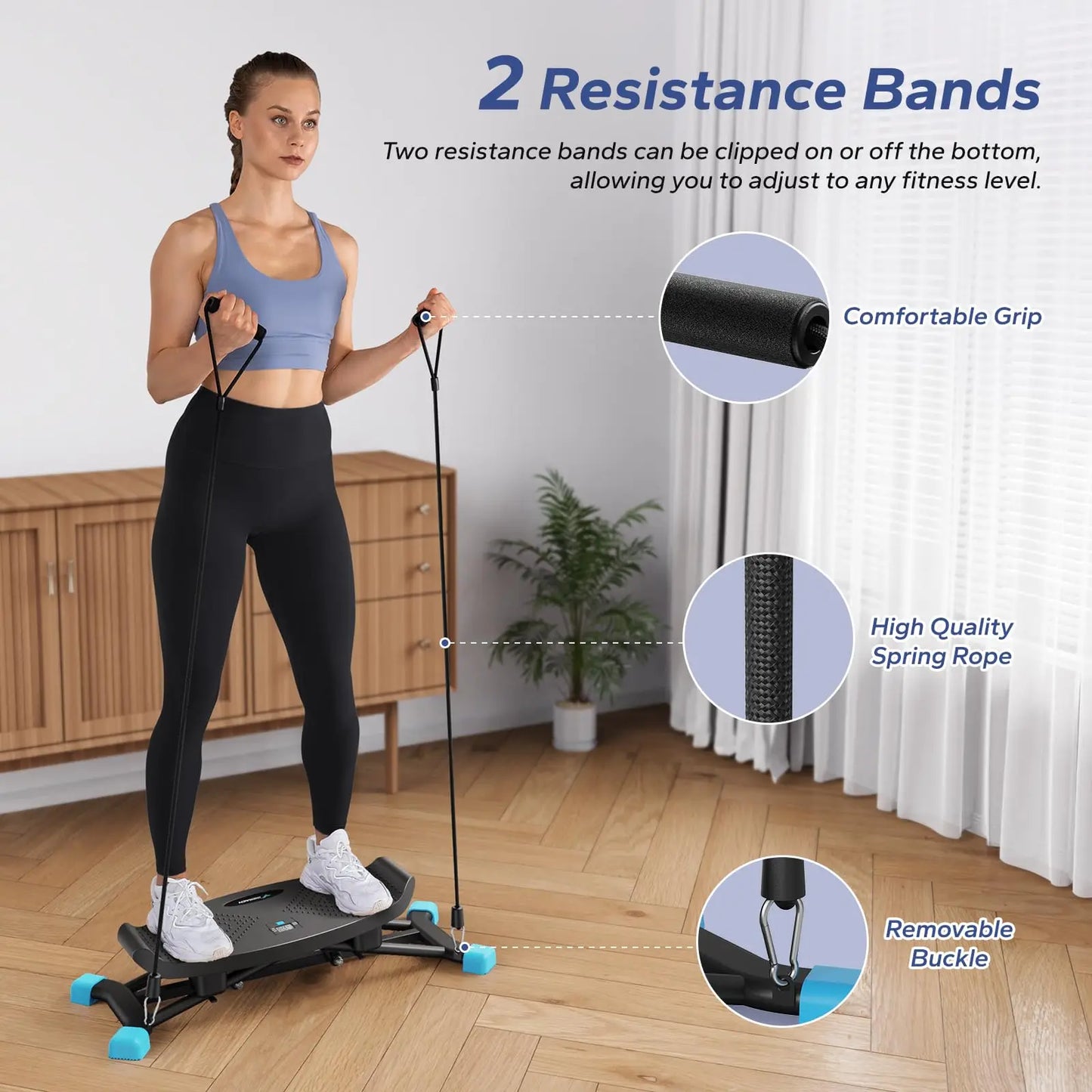 MERACH Ski Machine Simulated Ski Training Machine Leg Exercise Fun Cardio Fitness Machine Full Body Aerobic Exercise Equipment