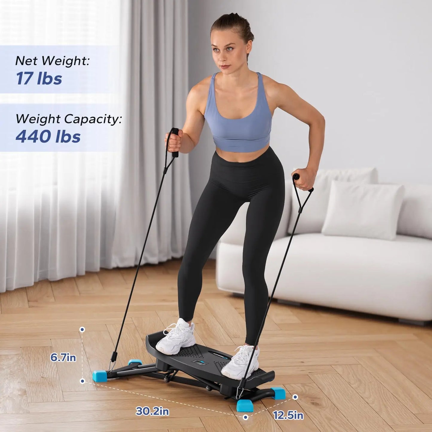 MERACH Ski Machine Simulated Ski Training Machine Leg Exercise Fun Cardio Fitness Machine Full Body Aerobic Exercise Equipment