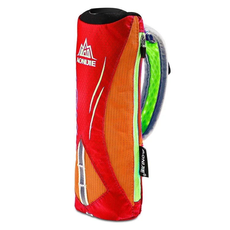 AONIJIE E908 500ml Running Hand-held Water Bottle Kettle Holder Wrist Storage Bag Hydration Pack Hydra Fuel Soft Flask Marathon