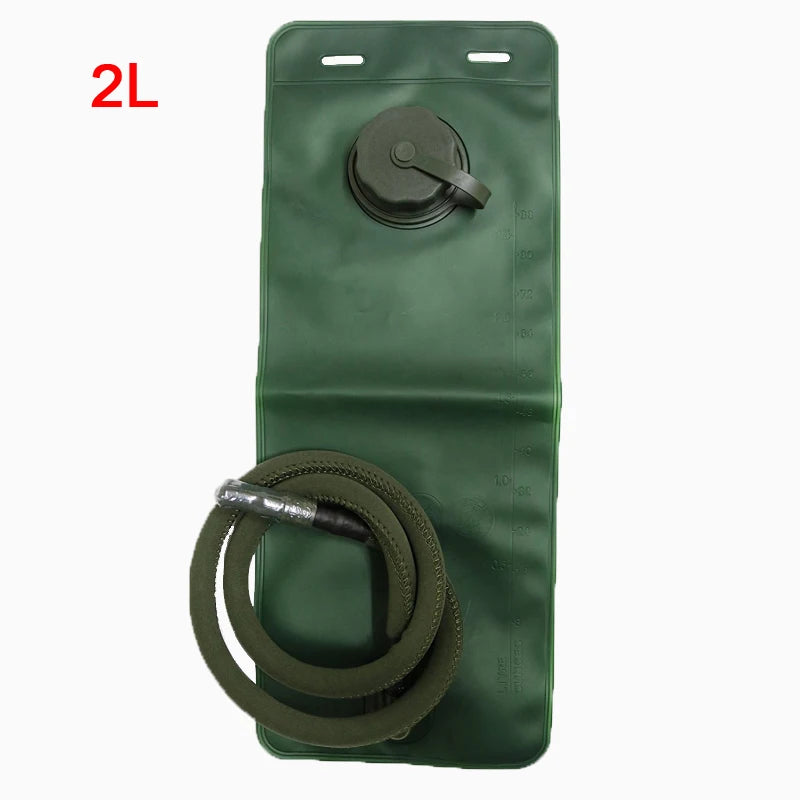 2L 2.5 3L Outdoor Hydration Water Backpack Tactical Bottle With Detachable Drinking Tube Hiking Leakproof Water Reservoir Bag