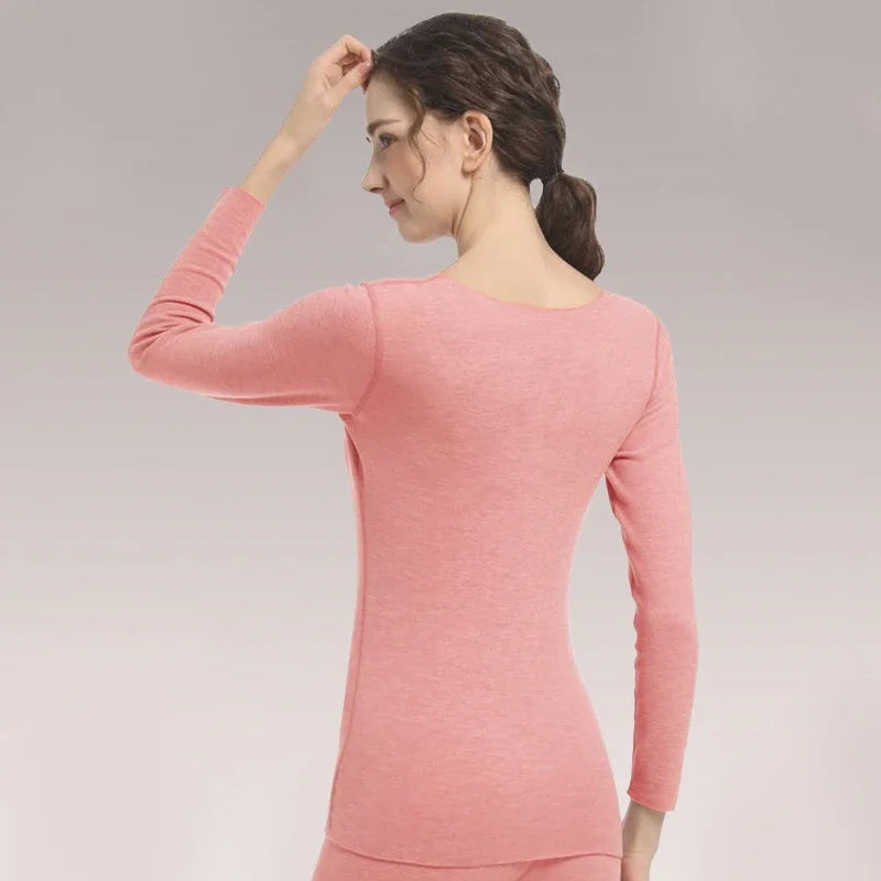 Women's thermal underwear wear seamless women's autumn clothes with a thick base of cashmere autumn and winter single wool autum
