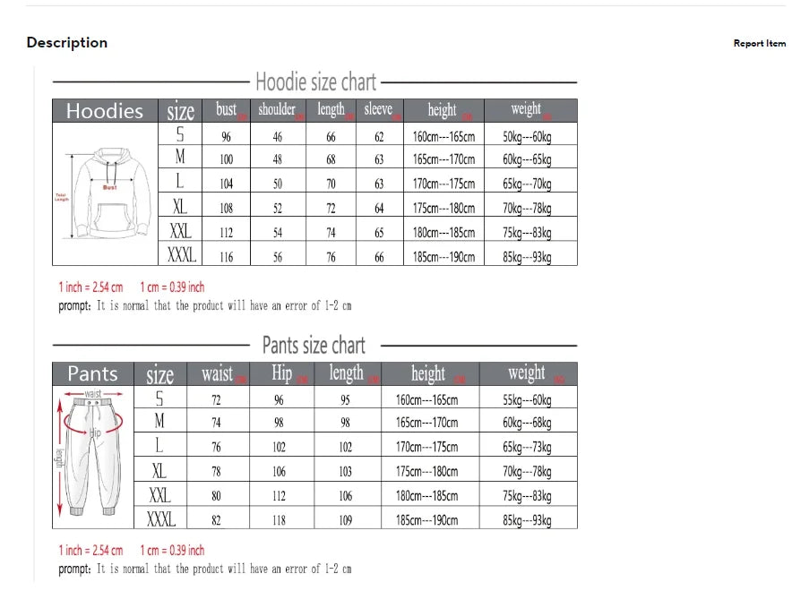 Autumn Winter Two Piece Set for men Drawstring Women's Tracksuit Hooded Suit Quality Comfortable Casual Pullover Fashion New