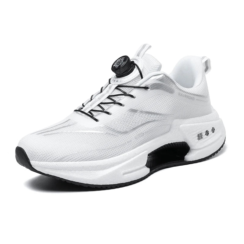 Sports shoes men's fashion versatile four season anti slip casual fashion breathable outdoor wear-resistant running sports shoes