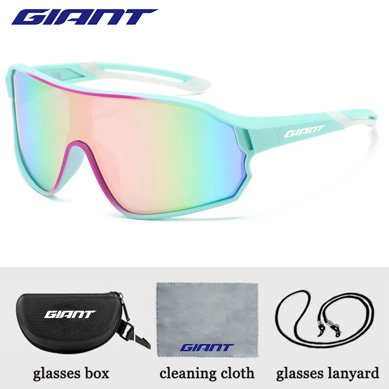 Giant cycling HD vision anti sweat and anti fog cycling glasses men's and women's sunglasses, outdoor sports with case