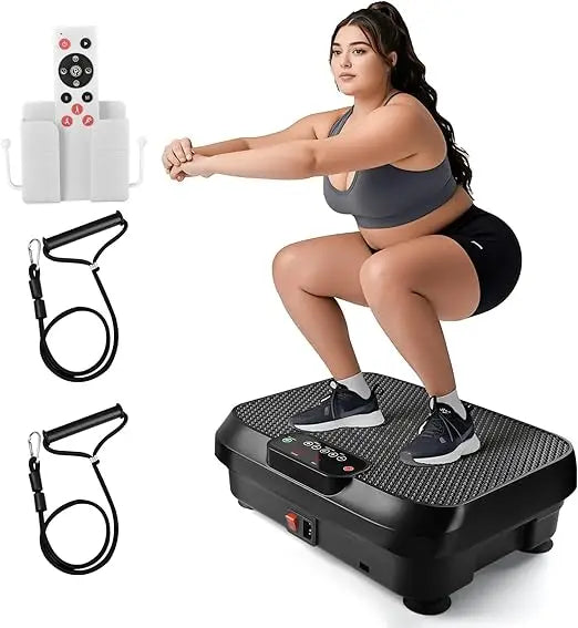 Vibration Plate Exercise Machine for Lymphatic Drainage Weight Loss,Whole Body Workout Vibration Fitness Platform,Mini Shake Pla