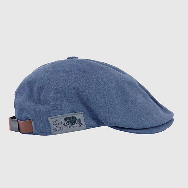 Cotton Peaky Blinders Caps For Men Hats Berets British Western Style Ivy Cap Classic Winter Woman Vintage Linen Beret