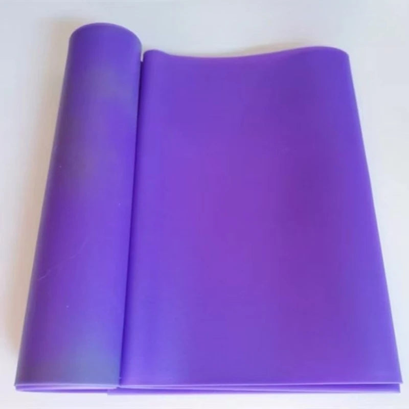 1pc 150cm*15cm yoga tension sheet elastic band resistance band elastic stretch band fitness plastic supplies can be cut