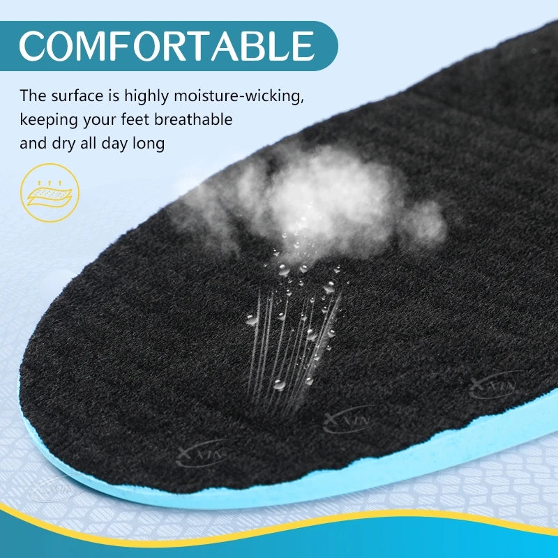 【Xxin】Men Women X leg Correction Insoles Orthopedic Shoe Pads O leg Insole Flat Arch Shoe Inserts Size 35-46