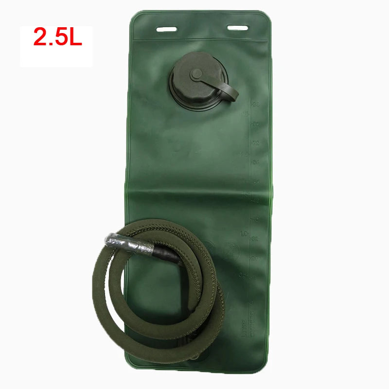 2L 2.5 3L Outdoor Hydration Water Backpack Tactical Bottle With Detachable Drinking Tube Hiking Leakproof Water Reservoir Bag