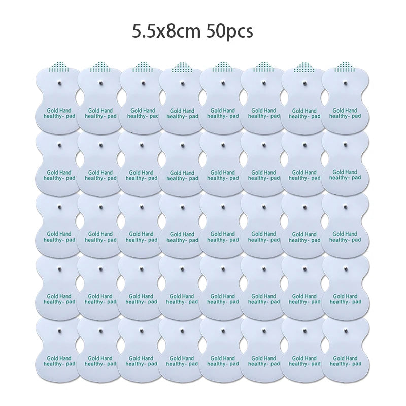10/30/50pcs Electrode Pads for Tens Acupuncture Gel for For Digital Therapy Machine Massager Sticker