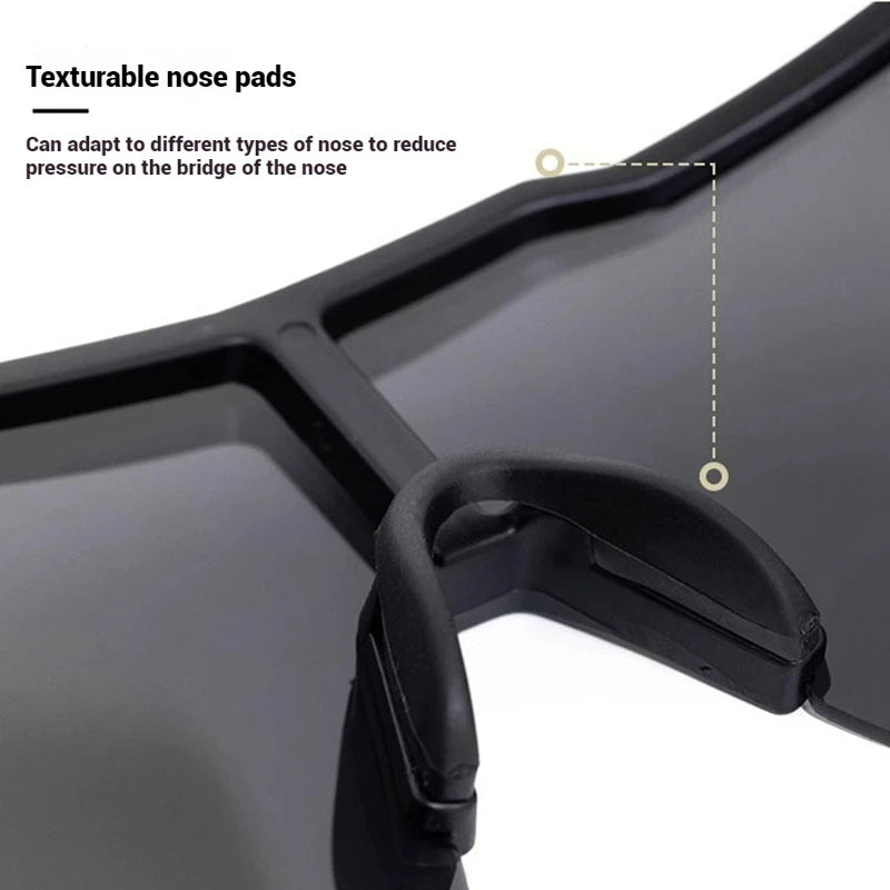 Cycling Sunglasses for Man Woman Polarized Mtb Cycling Sunglasses Outdoor Sport UV Protection Glasses for Drive Ski