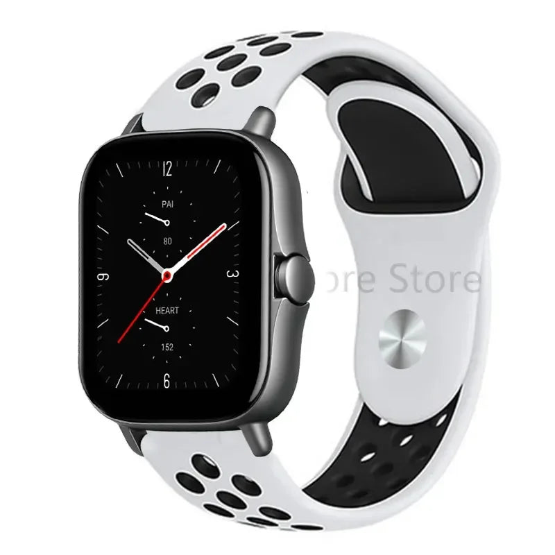 20mm/22mm Watch strap For Amazfit GTS 4-3-2e Mini/GTR 4-3-2 47mm/GTR 2e/stratos 3 sport Bracelet Amazfit Bip 5/Bip 3 pro strap