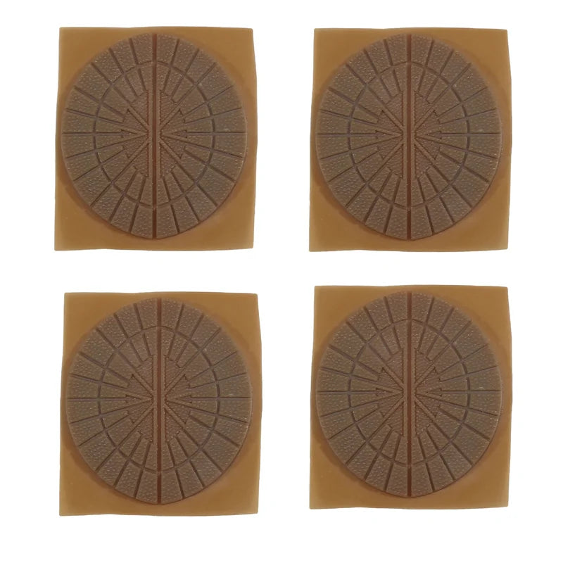 4Pcs Wear-resistant Outsole Insoles for Shoes Repair Anti-Slip Self-Adhesive Sole Protector Sticker Sneakers Heel Rubber ShoePad