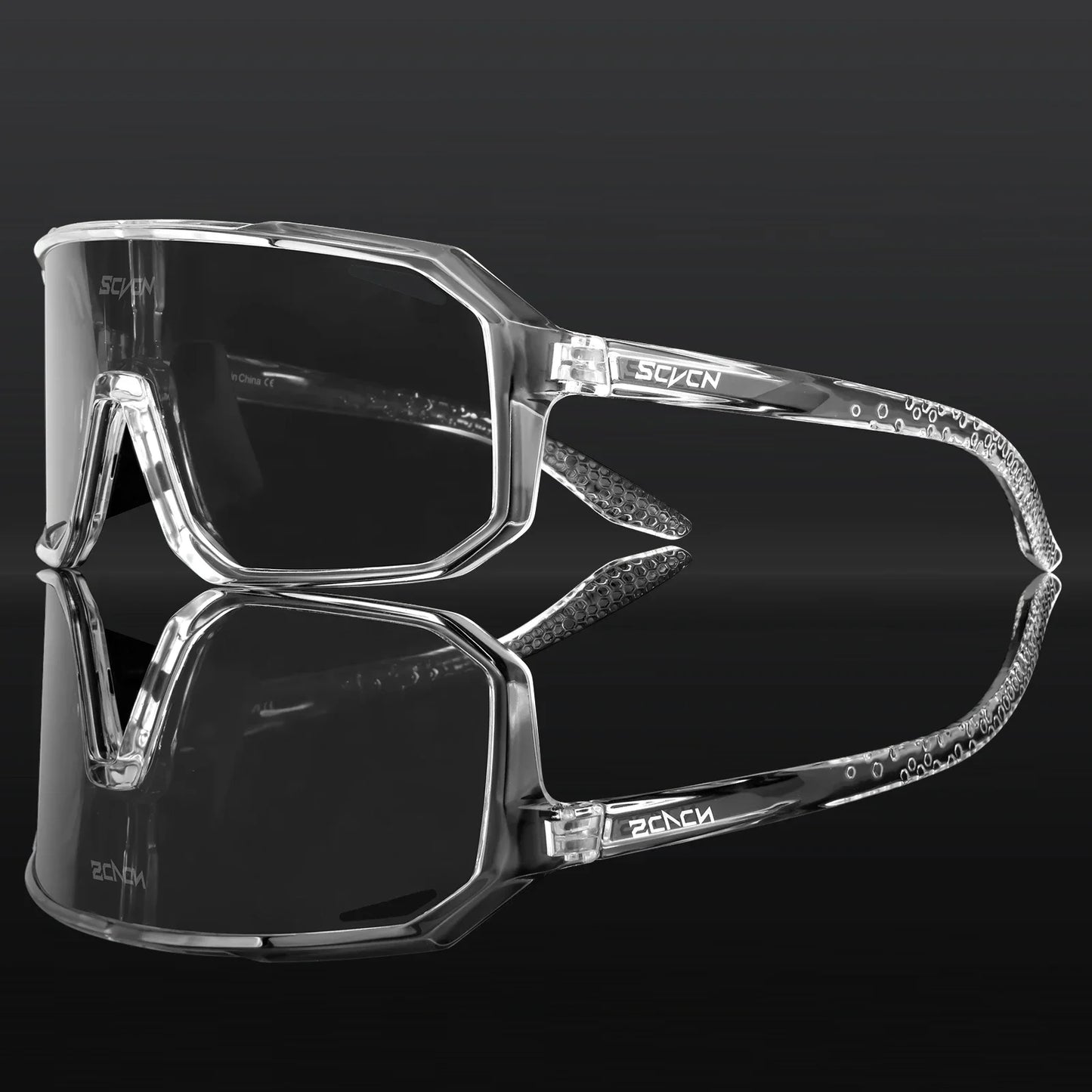 SCVCN Cycl Glasses Photochromic Cycling Sunglasses Men UV400 Eyewear Sports MTB Outdoor Goggles Bicycle Glasses Women Sunglasses