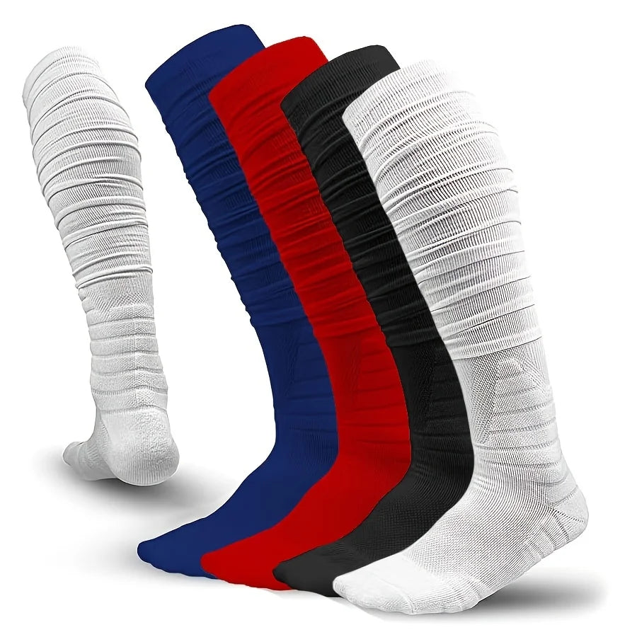 Breathable Sports Socks for Men Women Football Basketball Baseball Rugby Soccer Running Hiking