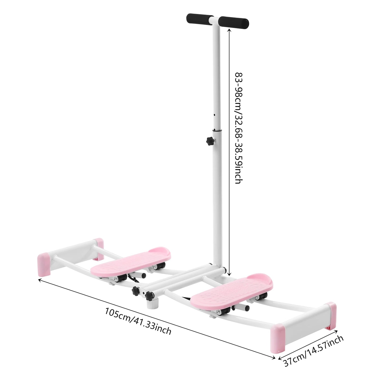 Foldable Pelvic Floor Muscle Fitness Equipment Adjustable Leg Exercise Equipment Ski Thin Legs Hip Exerciser pPink/Purple