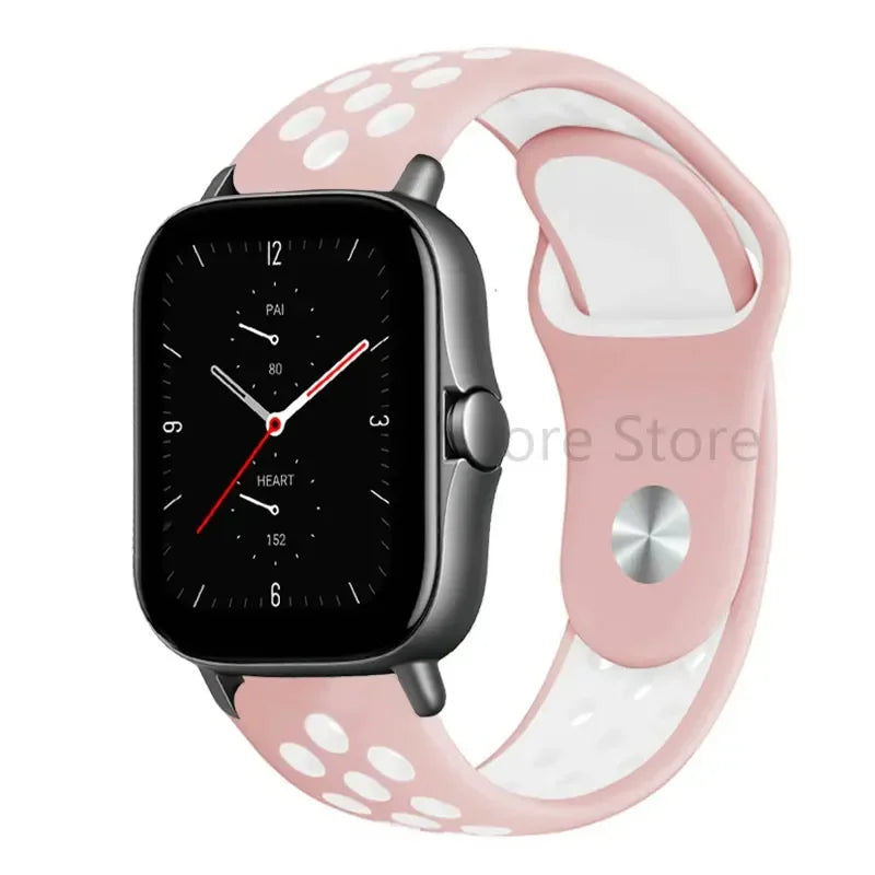 20mm/22mm Watch strap For Amazfit GTS 4-3-2e Mini/GTR 4-3-2 47mm/GTR 2e/stratos 3 sport Bracelet Amazfit Bip 5/Bip 3 pro strap