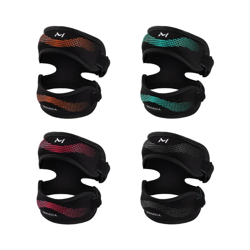 New Upgraded With Double Patella Straps Anti Slip Silicone Sports Knee Pads That Are Adjustable, Stable, And Shock-Absorbing
