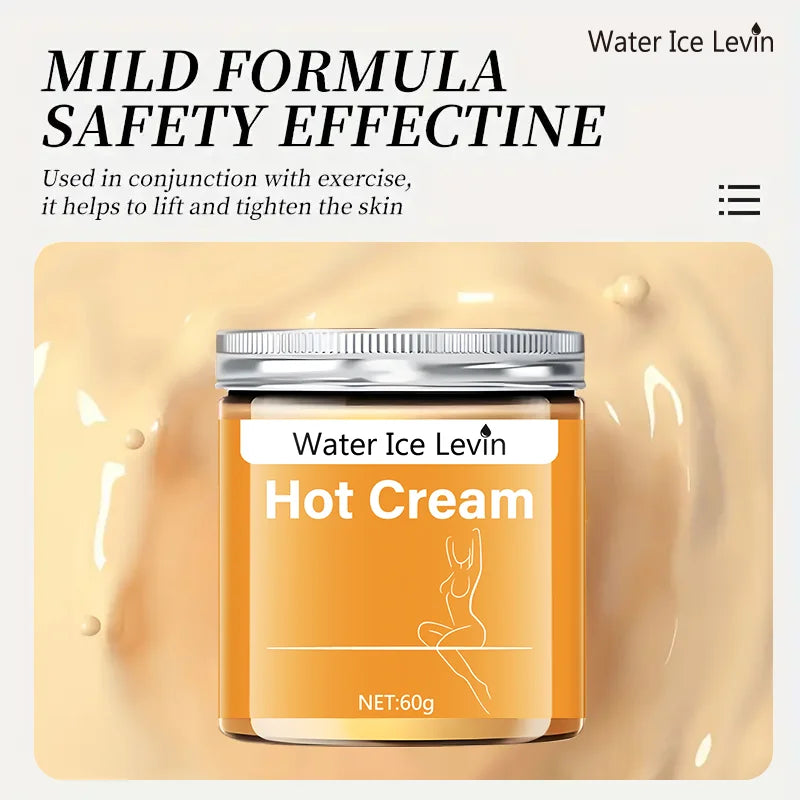Full Body and Bodybuilding Massage Cream, Hot Compress to Tighten Abdominal Muscles