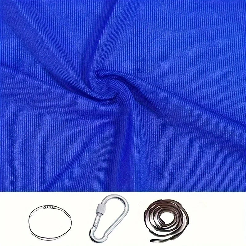 Elastic Hammock Indoor and Outdoor Swing Elastic Air Yoga Hammock Ideal Choice for Integrated Hammock 39 * 110inch