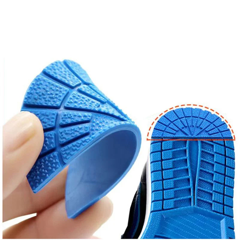 4Pcs Wear-resistant Outsole Insoles for Shoes Repair Anti-Slip Self-Adhesive Sole Protector Sticker Sneakers Heel Rubber ShoePad