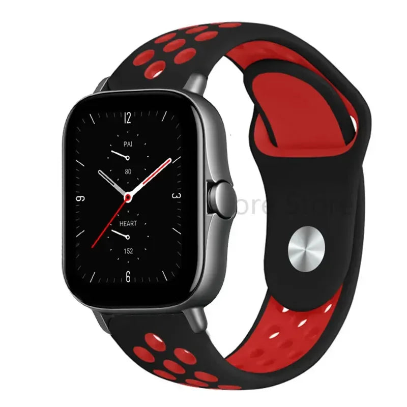 20mm/22mm Watch strap For Amazfit GTS 4-3-2e Mini/GTR 4-3-2 47mm/GTR 2e/stratos 3 sport Bracelet Amazfit Bip 5/Bip 3 pro strap