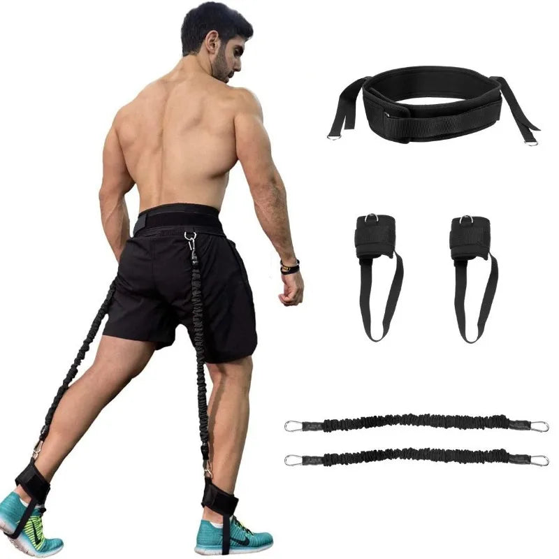 Bounce trainer jumping power Resistance Bands Exercise Bands Adjustable Waist Strap Trainer for Agility Resistance Training