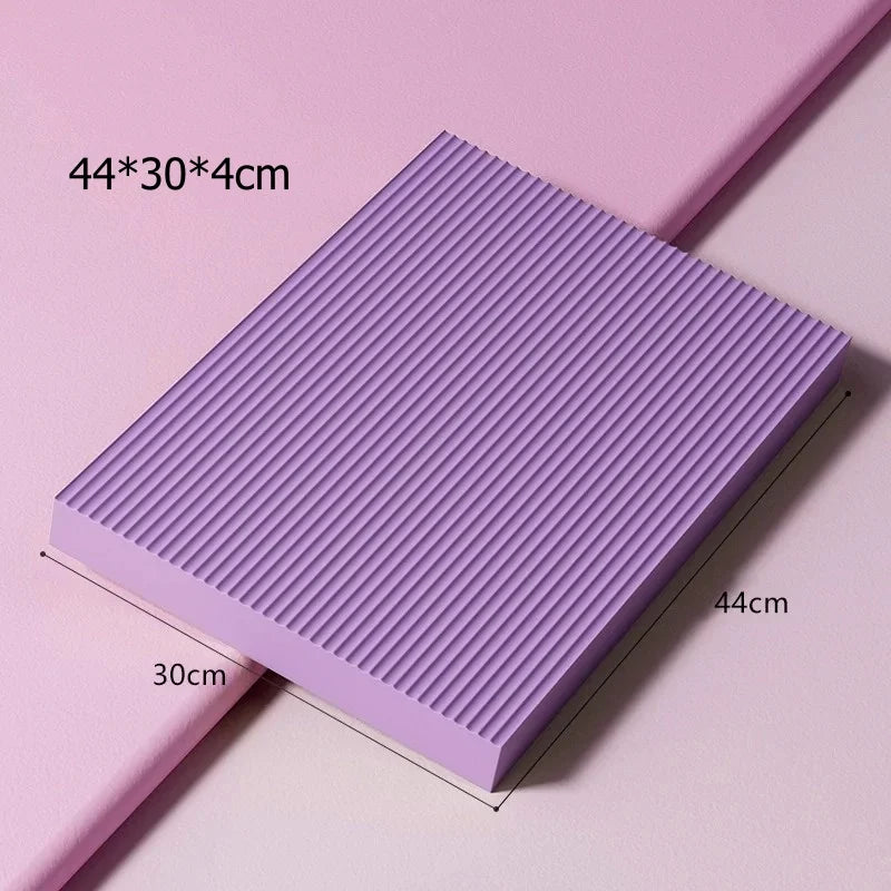 Yoga Mats Thick Anti-slip Gym Gymnastics Mat Home Anti-slip Workout Mat Ab Wheel Training Elbow Pads Core Strength Training