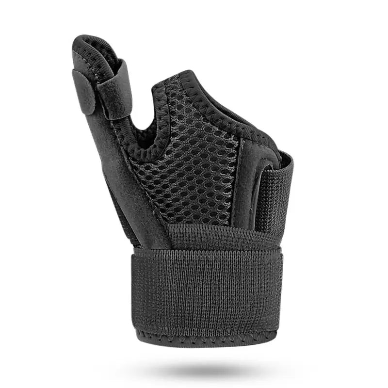 Flexible Splint Wrist Thumb Support Brace for Tendonitis Arthritis Breathable Thumb Protector Guard Fits Right and Left Hand