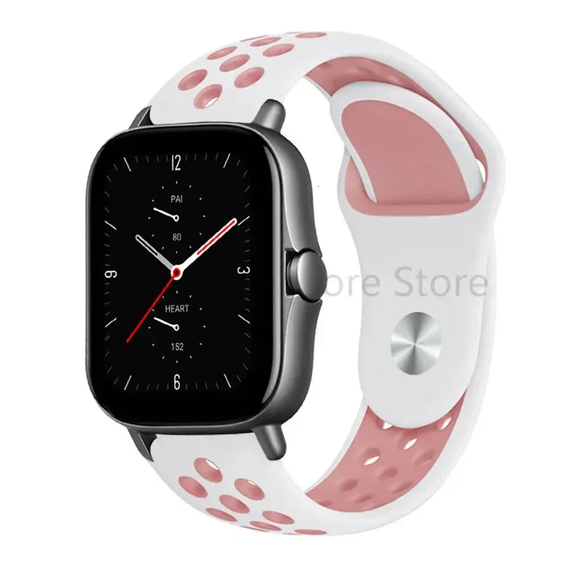 20mm/22mm Watch strap For Amazfit GTS 4-3-2e Mini/GTR 4-3-2 47mm/GTR 2e/stratos 3 sport Bracelet Amazfit Bip 5/Bip 3 pro strap