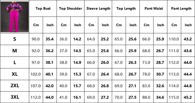 Women 2 Pieces Pants Sets Printed Blouse & Long Trousers Fashion Elegant Ladies Outfits Two Pieces Matching Pants Sets Clothes