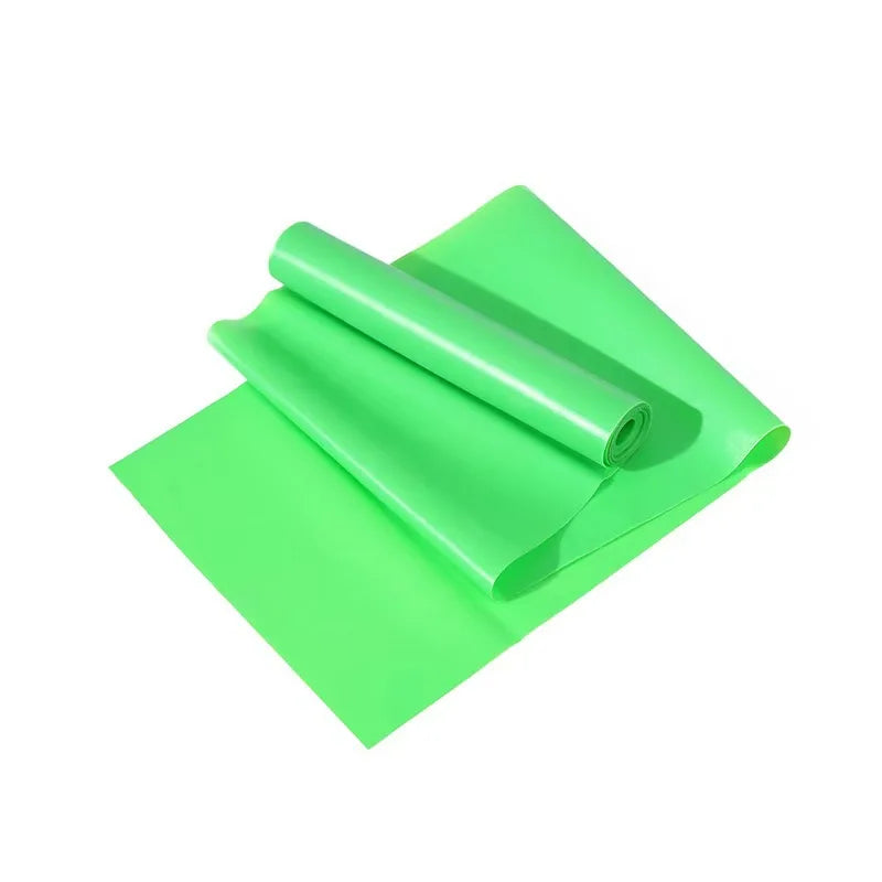 1pc 150cm*15cm yoga tension sheet elastic band resistance band elastic stretch band fitness plastic supplies can be cut