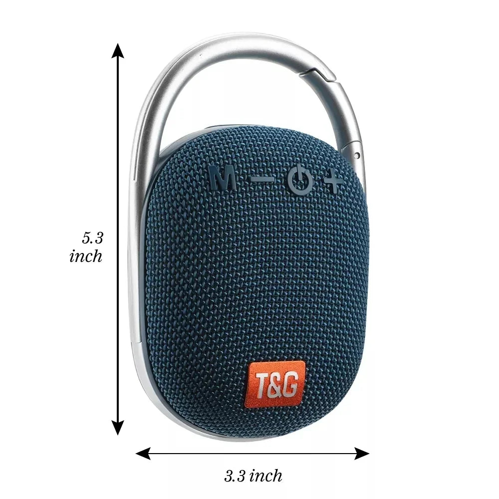 TG321 Outdoor Portable Waterproof Wireless Bluetooth Fabric Speaker HIFI Music Box Mini Bass Woofer stereo active bt tws Speaker