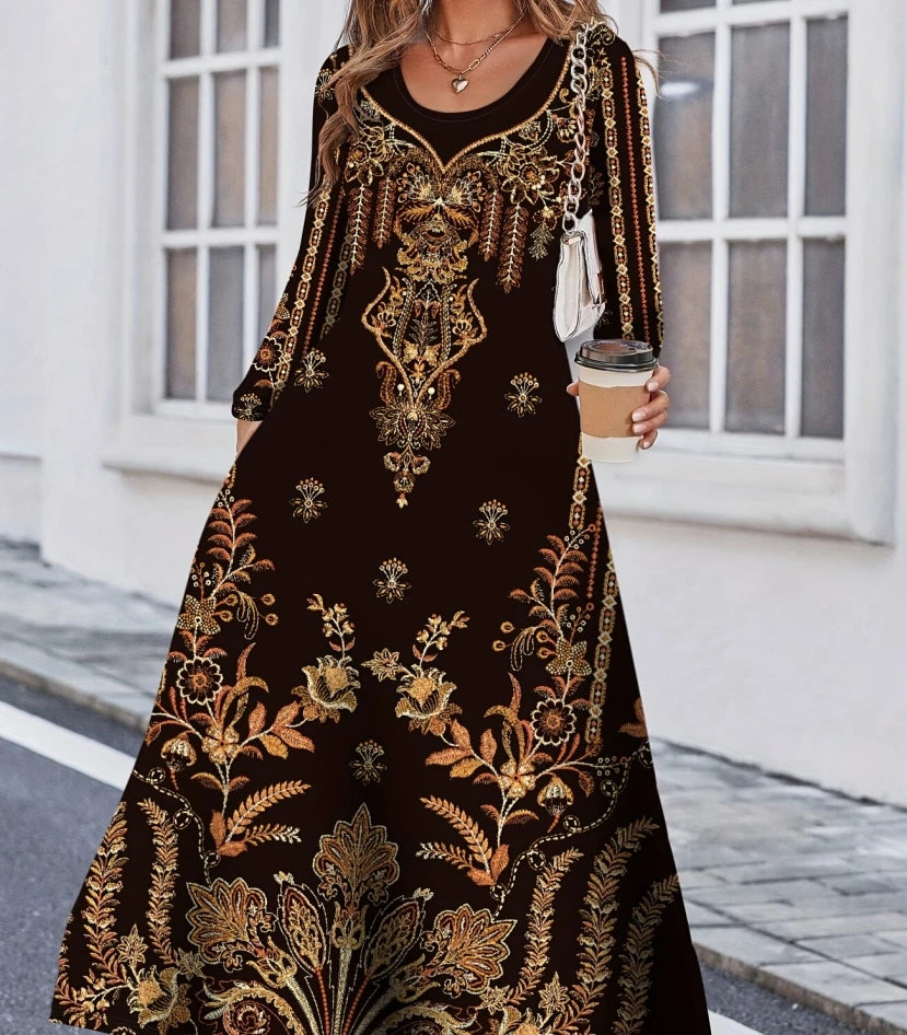 Fashion Elegant Women Dress Loose Casual Dress Women Dress New Temperament