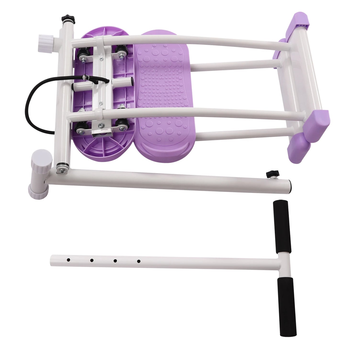 Foldable Pelvic Floor Muscle Fitness Equipment Adjustable Leg Exercise Equipment Ski Thin Legs Hip Exerciser pPink/Purple