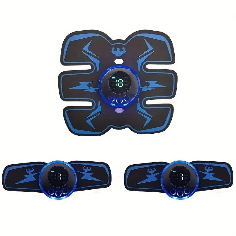 USB Rechargeable EMS Abdominal Muscle Training Device Muscle Stimulator Wireless Smart Fitness Abdominal Training Electric Body