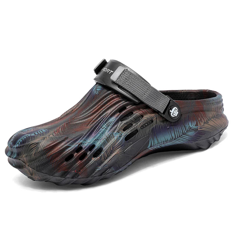 Men's Shoes Slippers Summer Luxury Sandals EVA Slippers Flat Slides Man Beach Shoes Platform Soft Beach Sports Slippers 47 Clogs