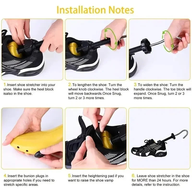 Professional Shoe Trees Adjustable Length Width Shoes Stretcher Boots Sneakers Shoe Stretchers Men Woman Heels Shoes Tree 1Pcs