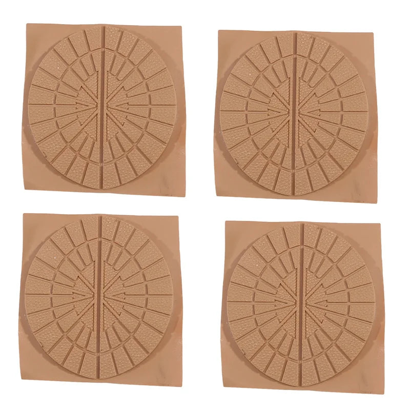 4Pcs Wear-resistant Outsole Insoles for Shoes Repair Anti-Slip Self-Adhesive Sole Protector Sticker Sneakers Heel Rubber ShoePad