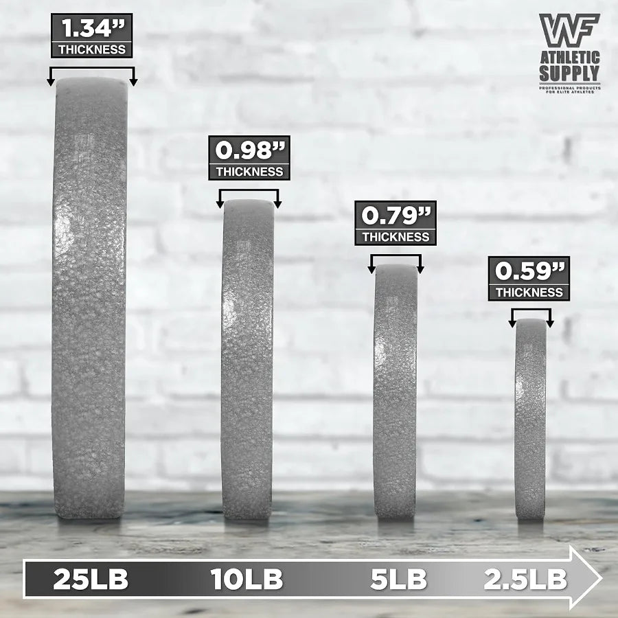 Adjustable Dumbbells Barbell Weight Set with 1Inch Threaded Chrome Knurled EZ Curl or Straight Bar Handle for Home Gym Strength