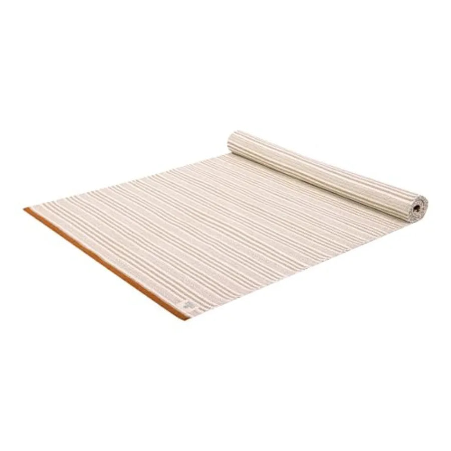 MELLOWBUFF Hand-Woven Cotton Yoga Mat 100% Natural Cloth Yoga Rug for Hot Yoga Exercise Workout Fitness and Meditation Absorben