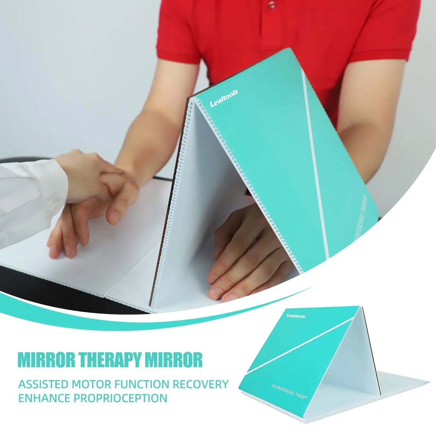 Mirror Therapy Box for Stroke Rehabilitation for Leg Amputation Professional Therapy Device for Hand Exercise Mirror Neurons for