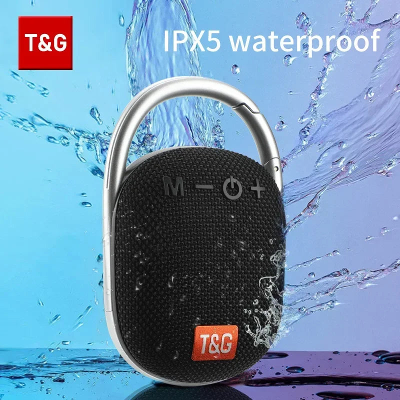 TG321 Outdoor Portable Waterproof Wireless Bluetooth Fabric Speaker HIFI Music Box Mini Bass Woofer stereo active bt tws Speaker
