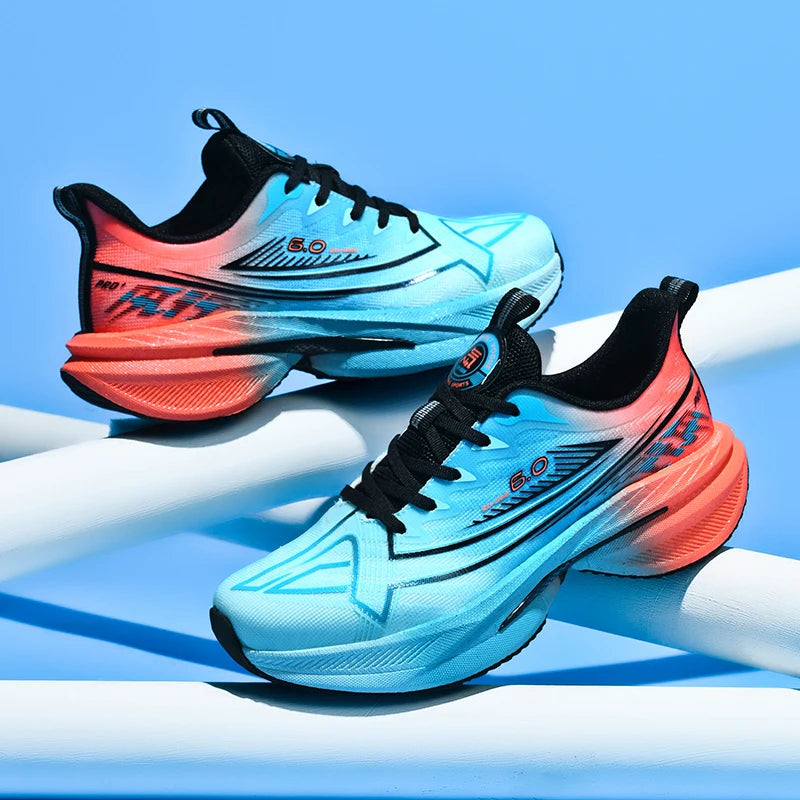 New High-quality Mens Summer Sports Shoes Professional Outdoor Marathon Running Shoes Lightweight and Versatile Training Shoes