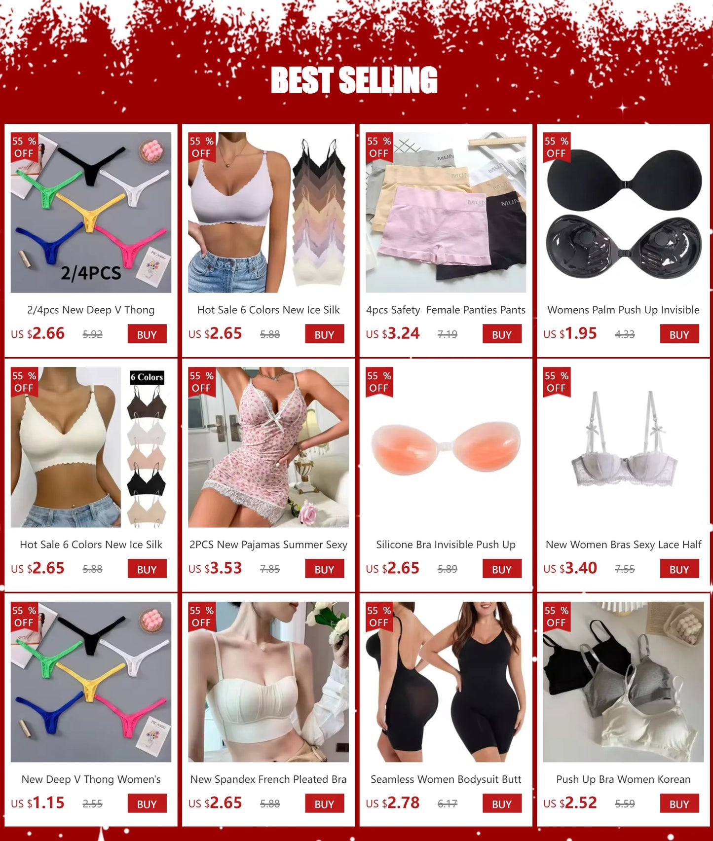 Hot Sale 6 Colors New Ice Silk Underwear Comfy Bra WireFree Padded Wavy Edge Invisible Yoga Wear Ladies Bra Seamless Women Bra
