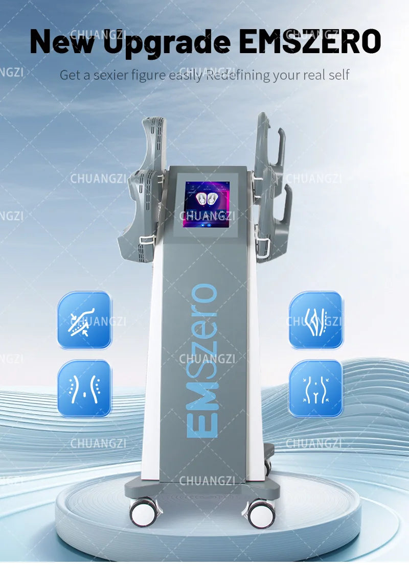 Professional EMSzero NEO 6500W RF Machine Hi-EMT Body Sculpting Fat Burning EMS Slimming Beauty Equipment