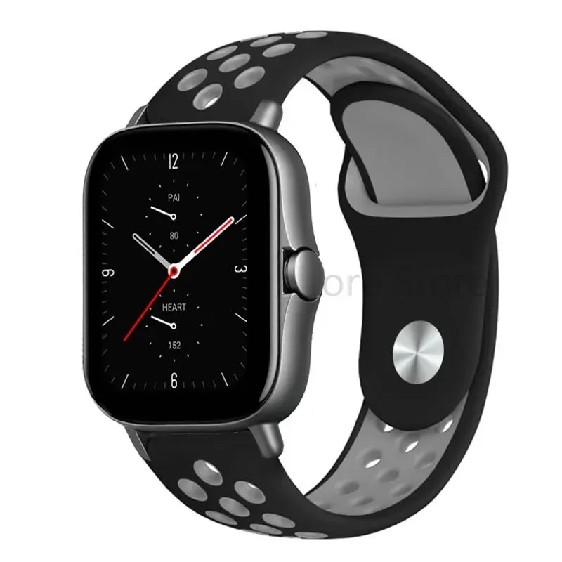 20mm/22mm Watch strap For Amazfit GTS 4-3-2e Mini/GTR 4-3-2 47mm/GTR 2e/stratos 3 sport Bracelet Amazfit Bip 5/Bip 3 pro strap