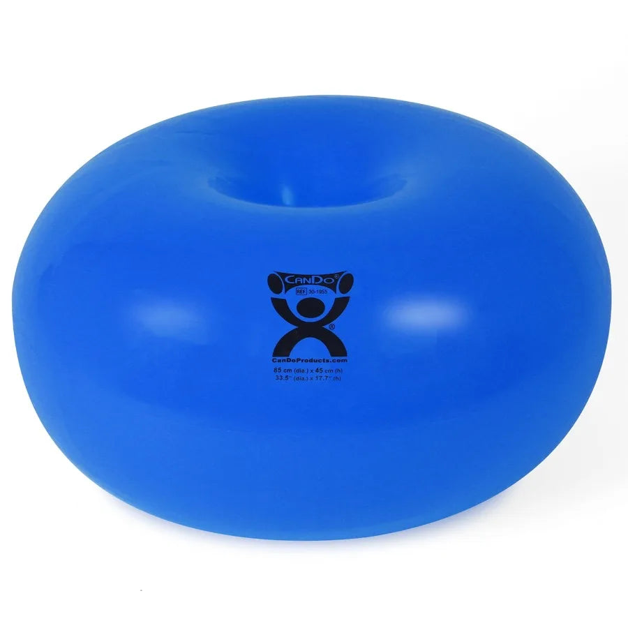 34" Donut Exercise Workout Core Training Swiss Stability Ball for Yoga Pilates and Balance Training in Gym Office or Classroom