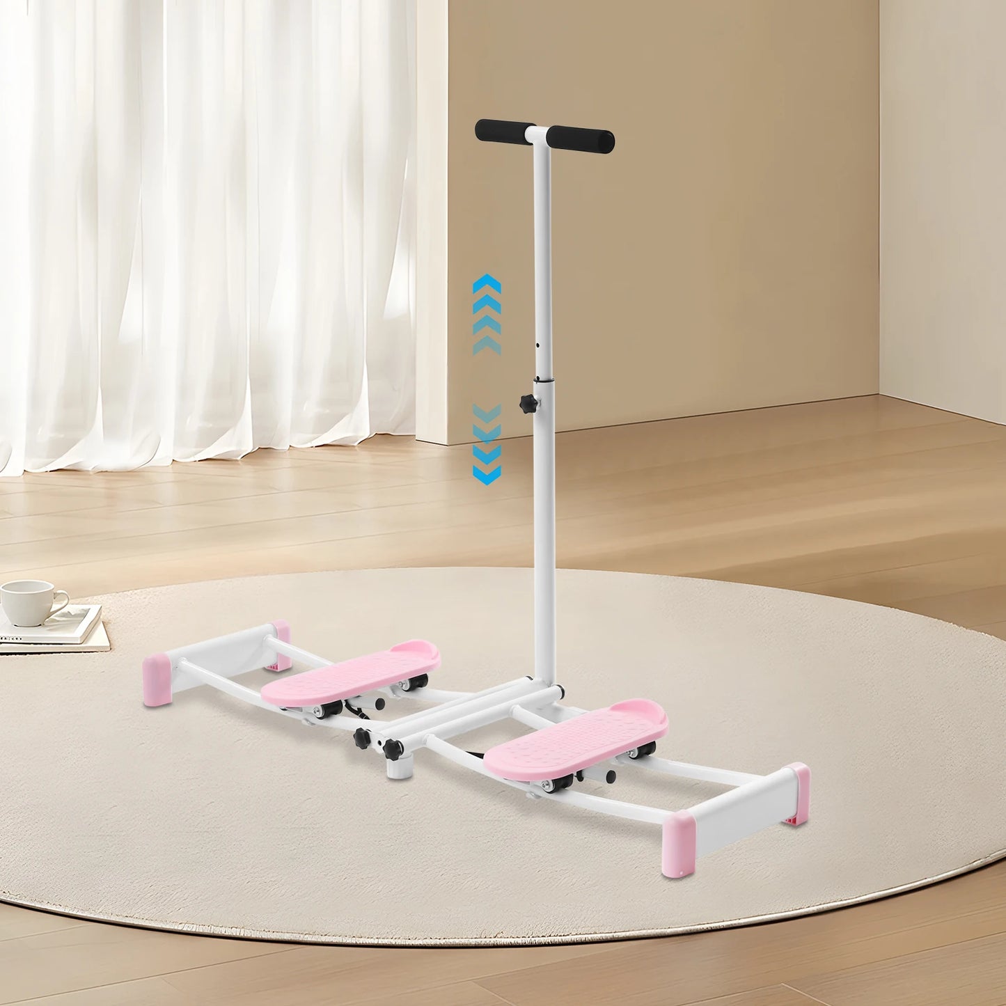 Foldable Pelvic Floor Muscle Fitness Equipment Adjustable Leg Exercise Equipment Ski Thin Legs Hip Exerciser pPink/Purple
