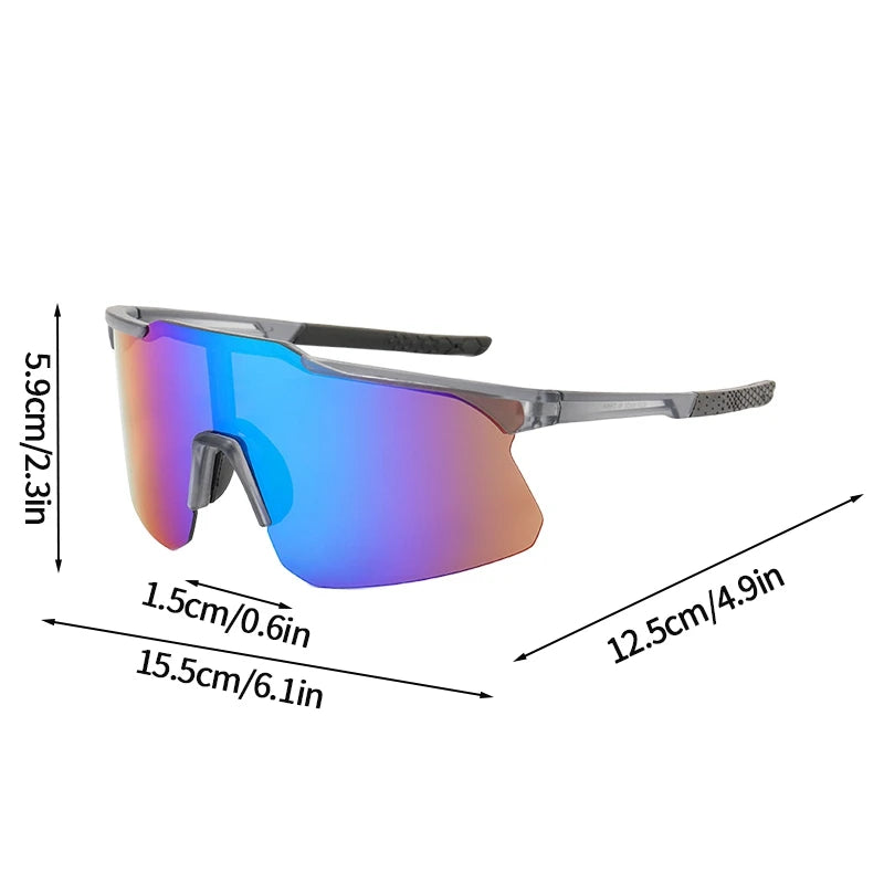 Cycling Sunglasses for Man Woman Polarized Mtb Cycling Sunglasses Outdoor Sport UV Protection Glasses for Drive Ski